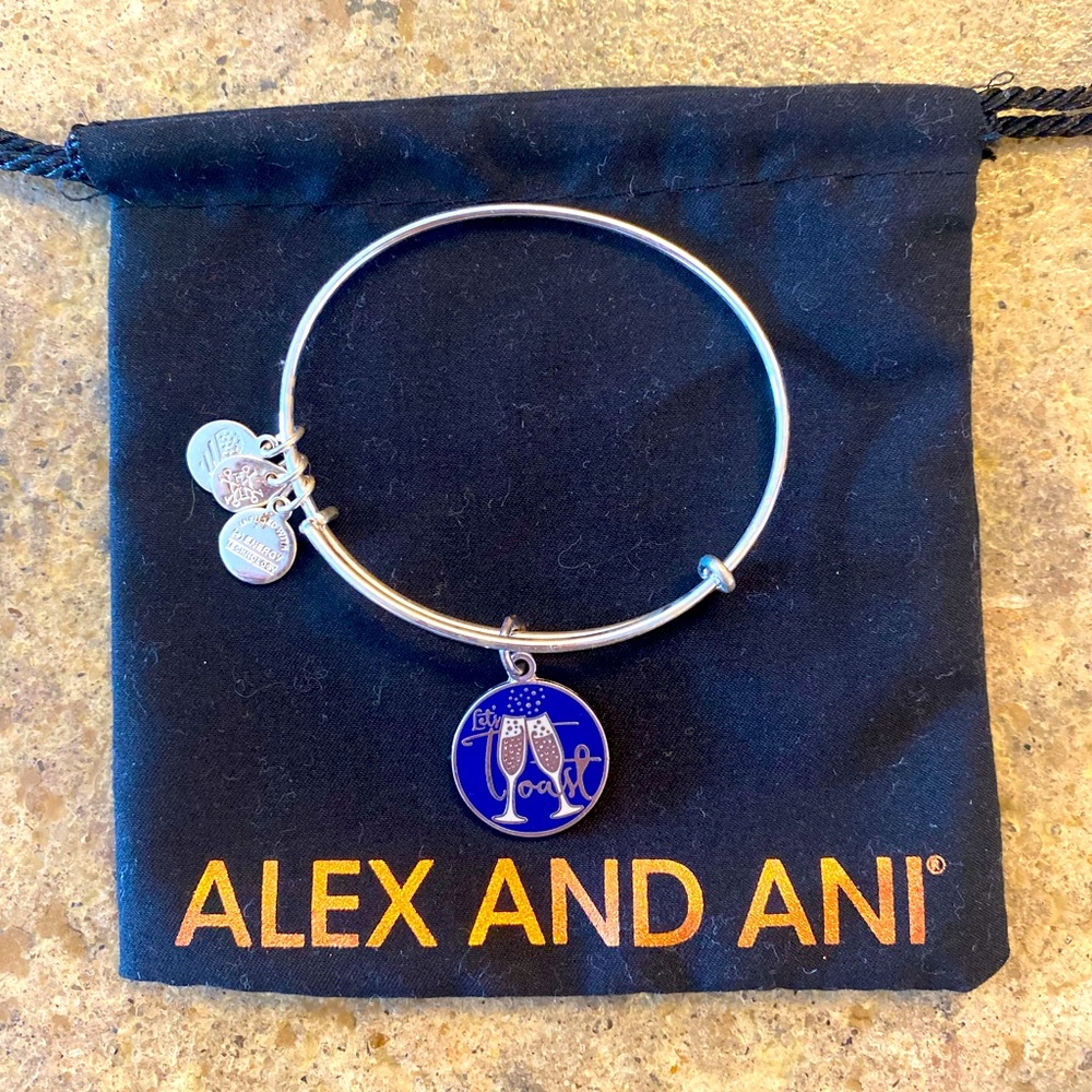 Alex & Ani Let’s Toast Bracelet